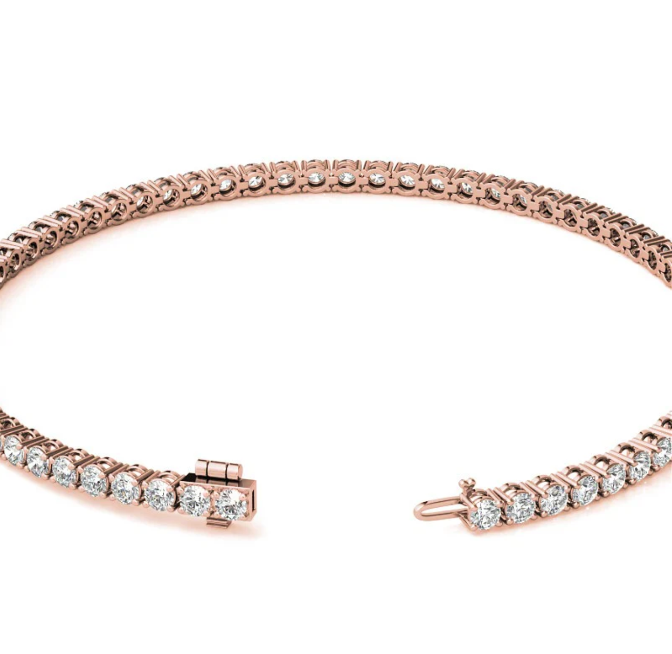 4.90 Ct 4 Prong Classic Tennis Bracelet