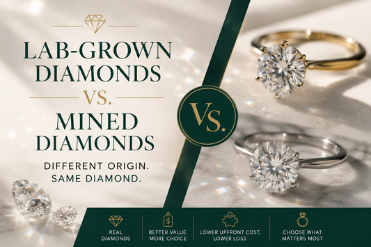 Lab-Grown vs. Natural Diamonds: What’s the Difference? | Penn Diamonds