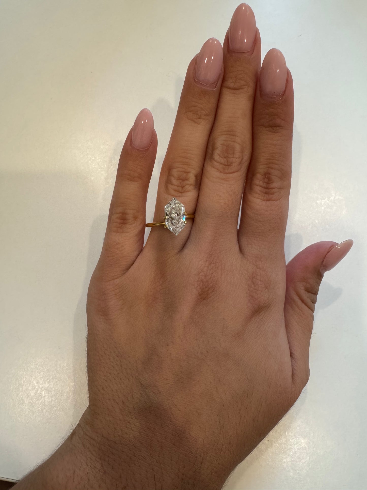 2.71 CT F VS1 Dutch Marquise Lab Grown Diamond