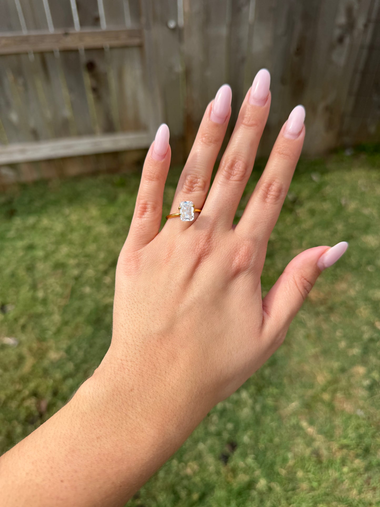 3.00 CT E VVS2 Emerald Lab Grown Diamond