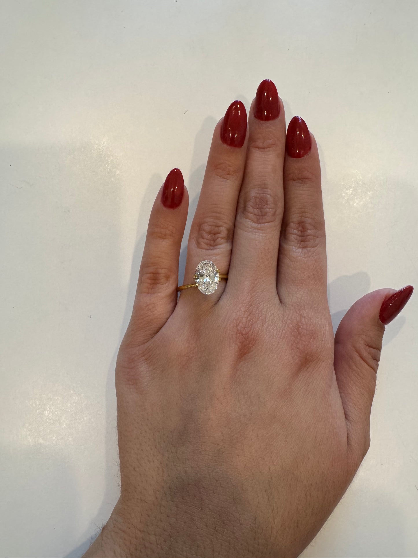 2.50 CT D VS1 Oval Lab Grown Diamond