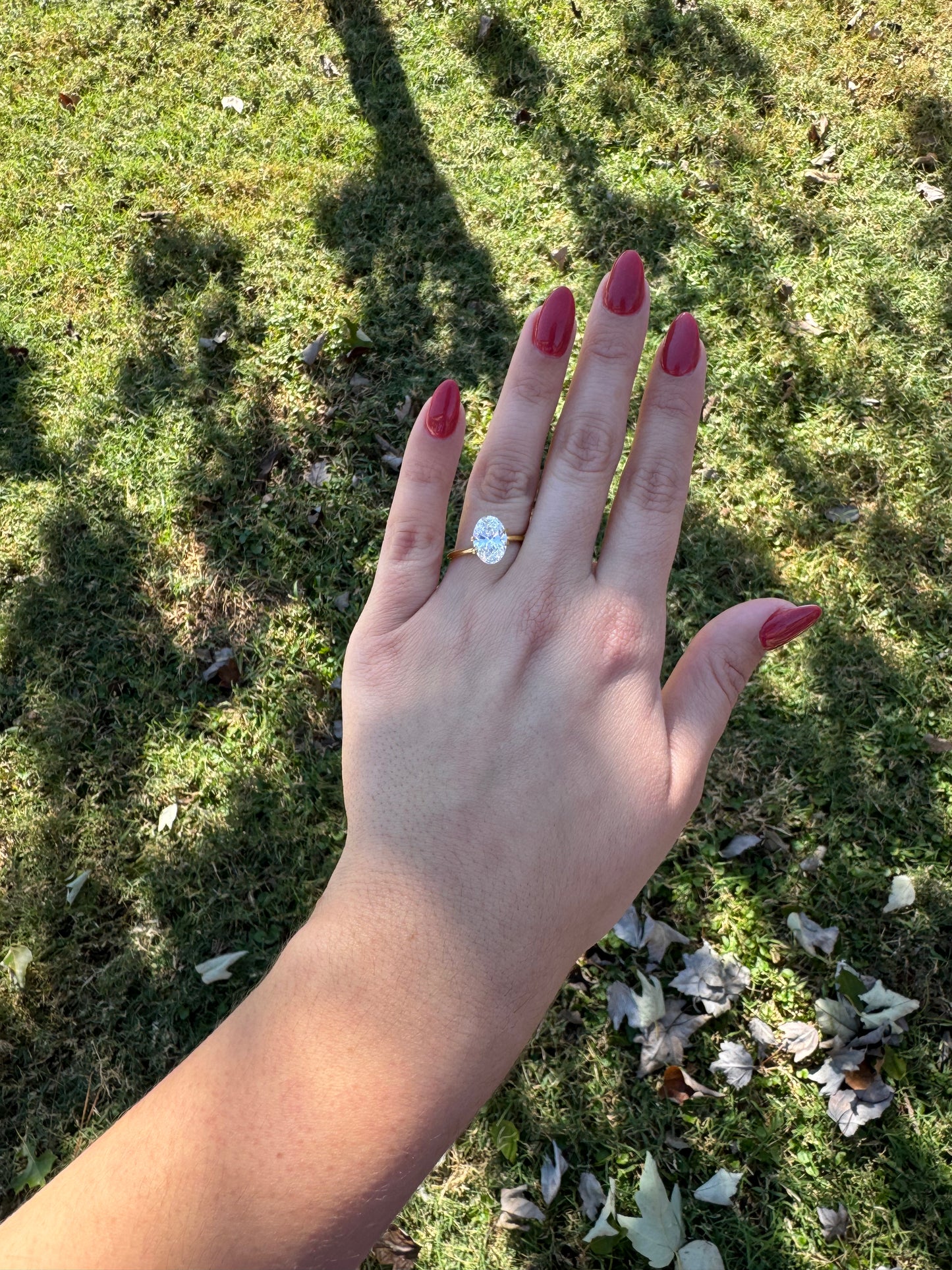 2.50 CT D VS1 Oval Lab Grown Diamond