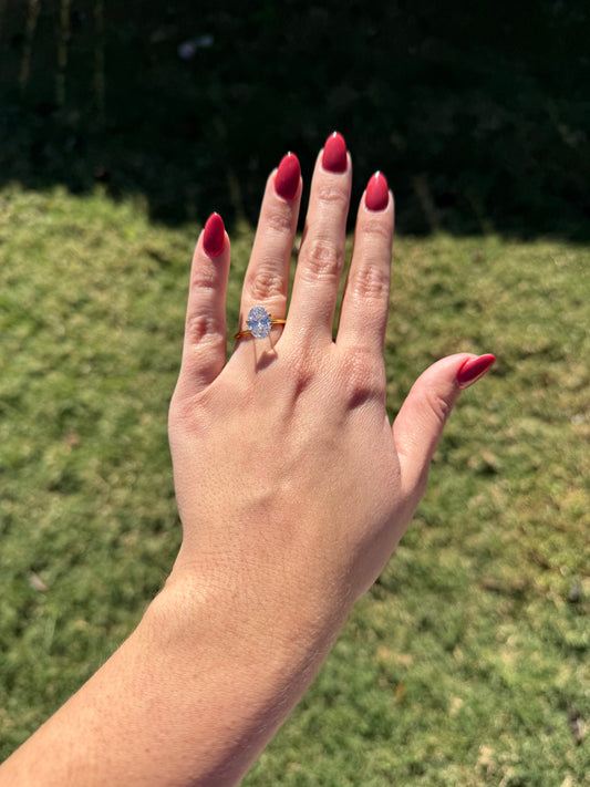 2.50 CT D VS1 Oval Lab Grown Diamond