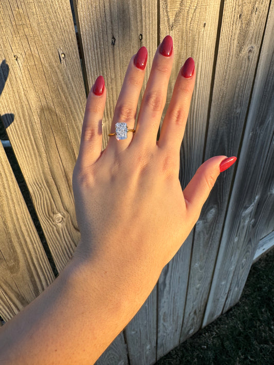 4.02 CT E VVS2 Radiant Lab Grown Diamond