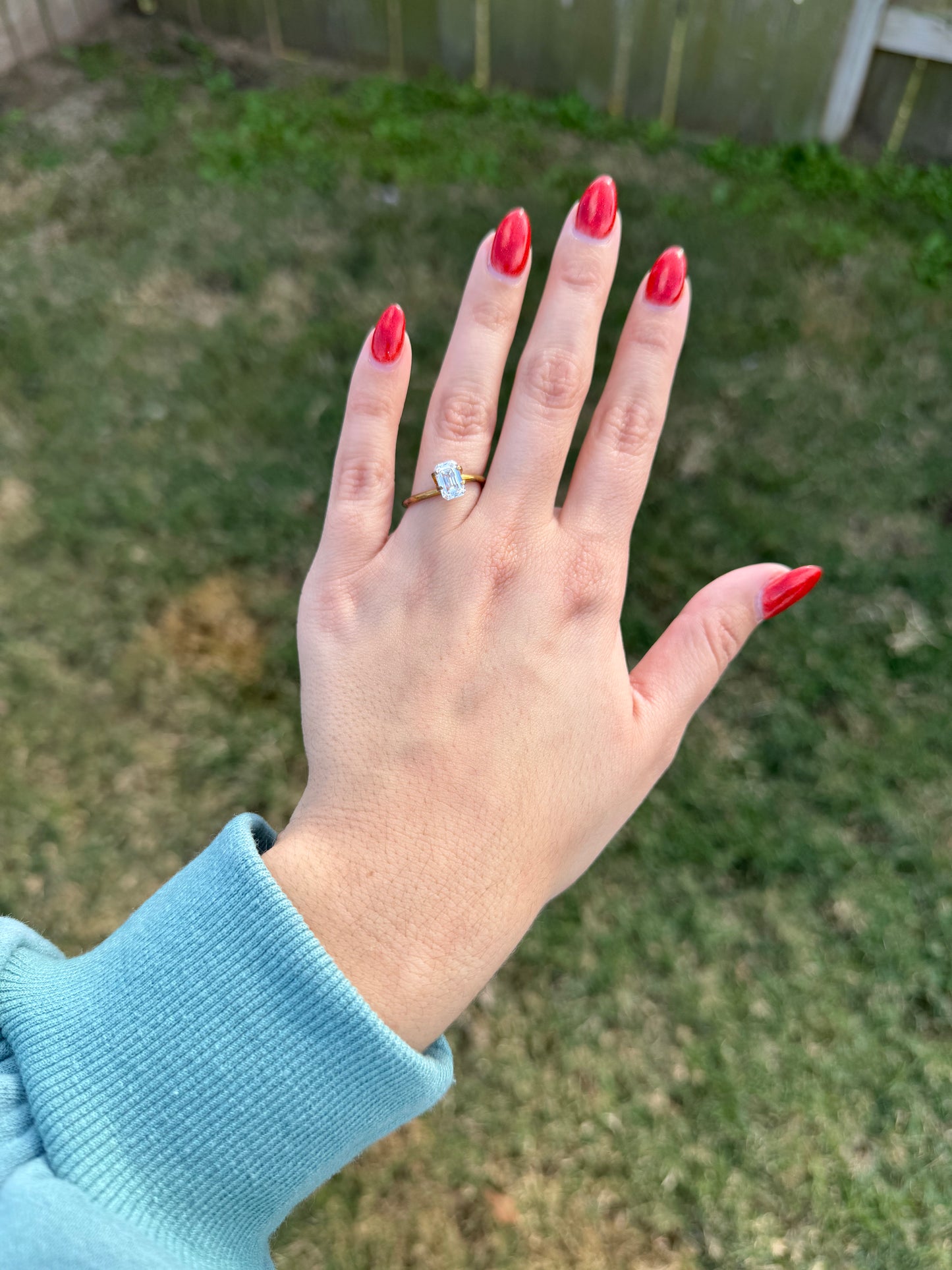 1.59 CT E VVS2 Emerald Cut Lab Grown Diamond