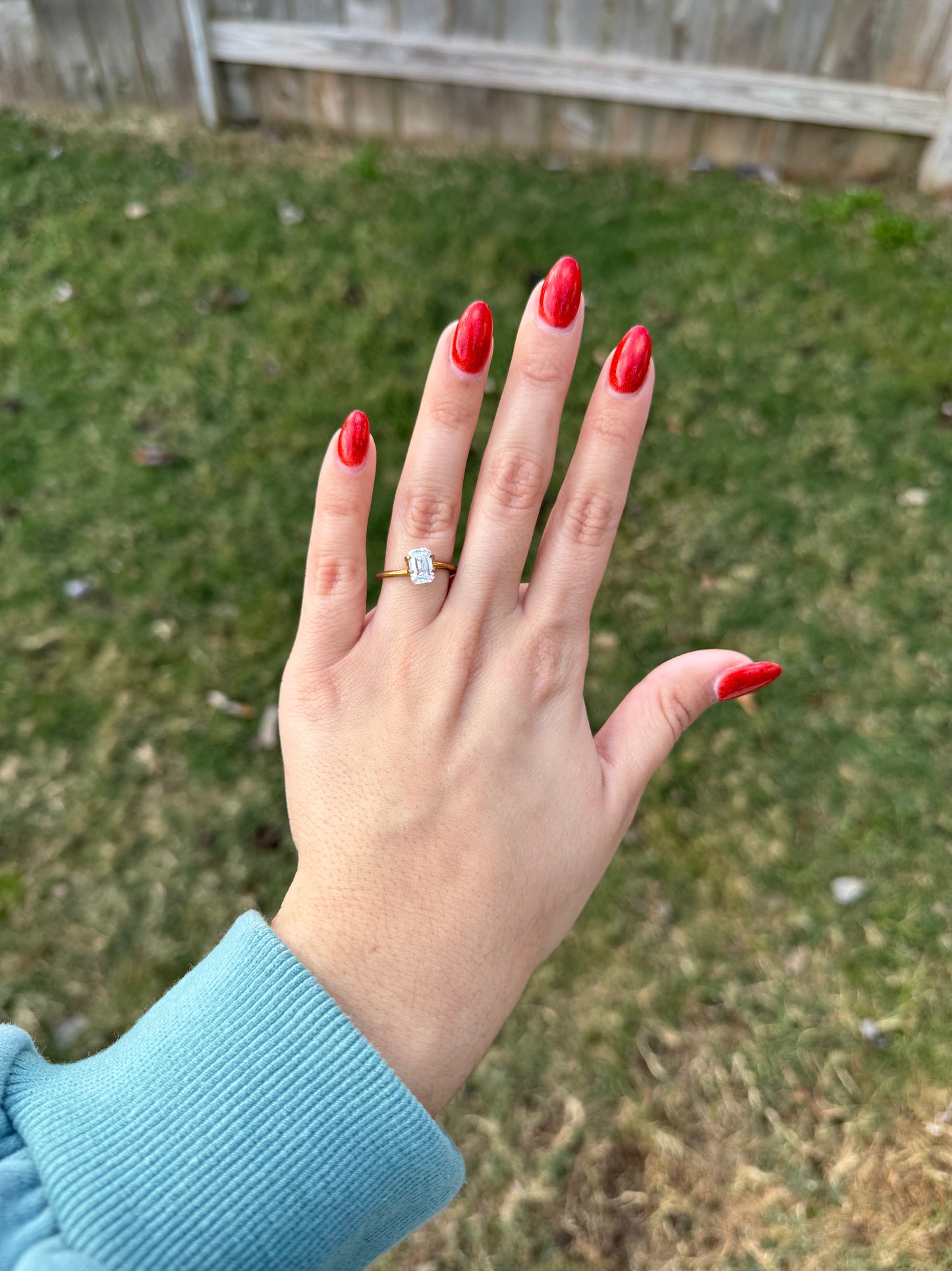 1.59 CT E VVS2 Emerald Cut Lab Grown Diamond