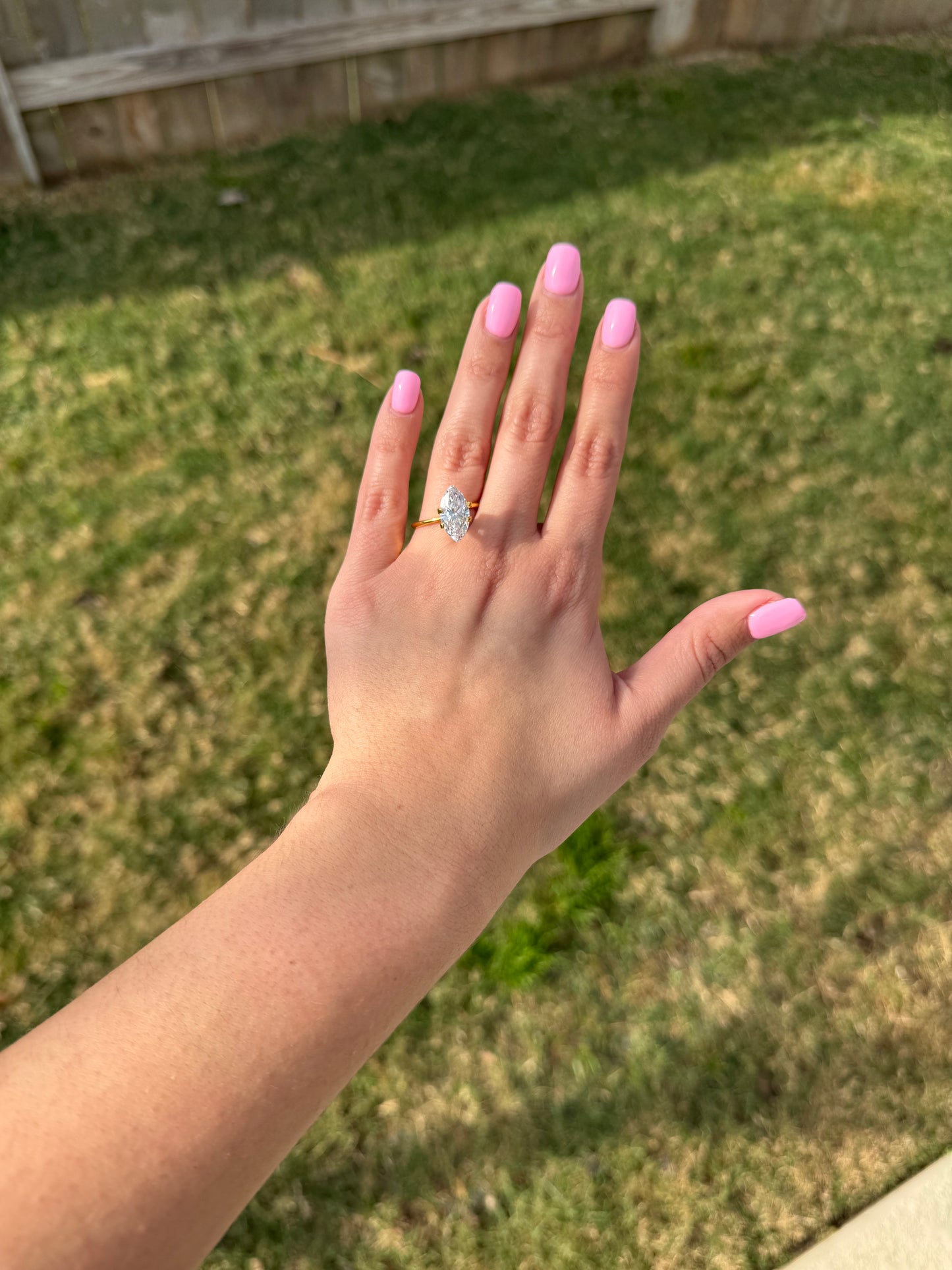 3.54 CT E VVS2 Marquise Lab Grown Diamond