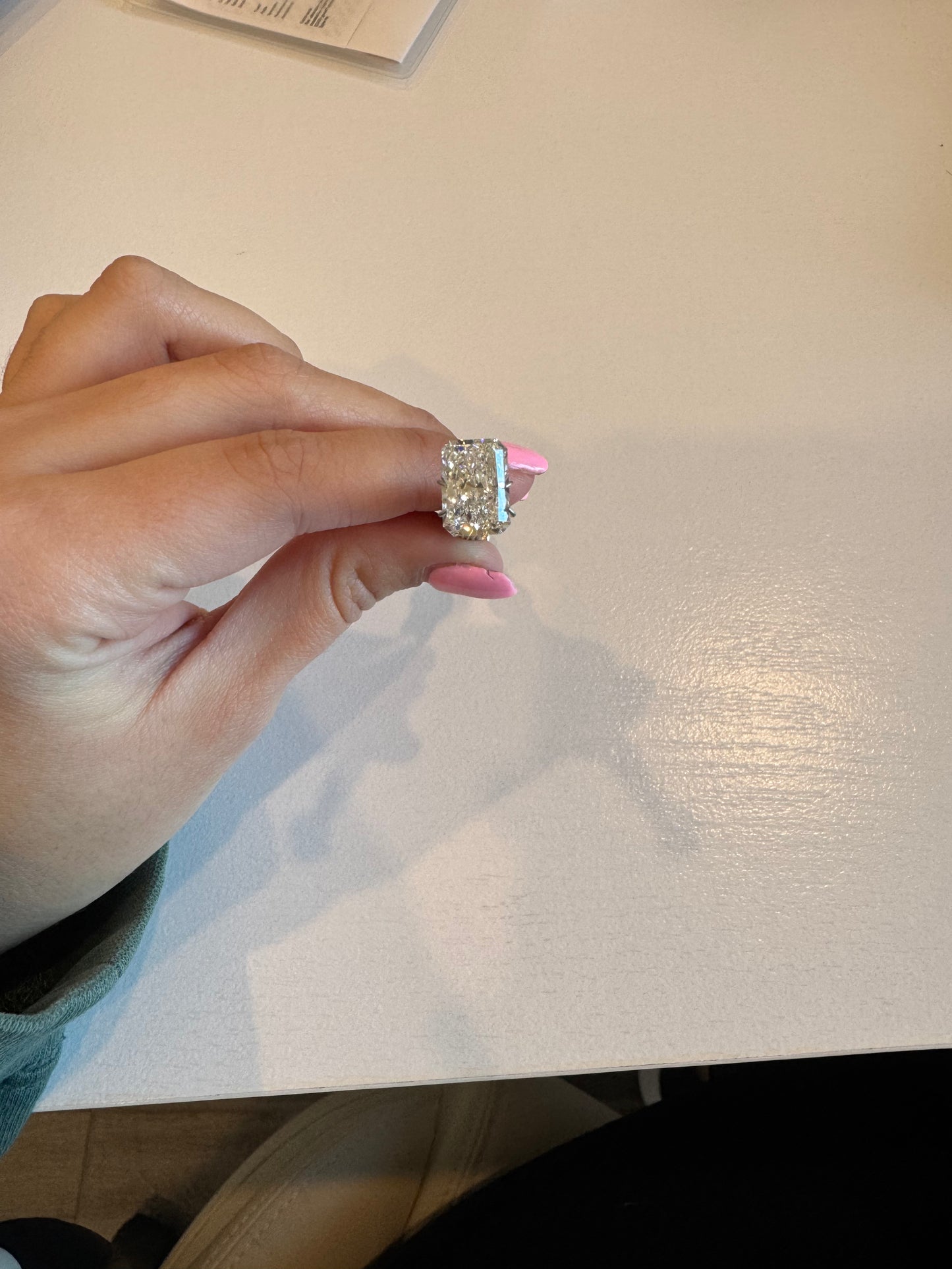 4.06 CT E VVS2 Radiant Lab Grown Diamond