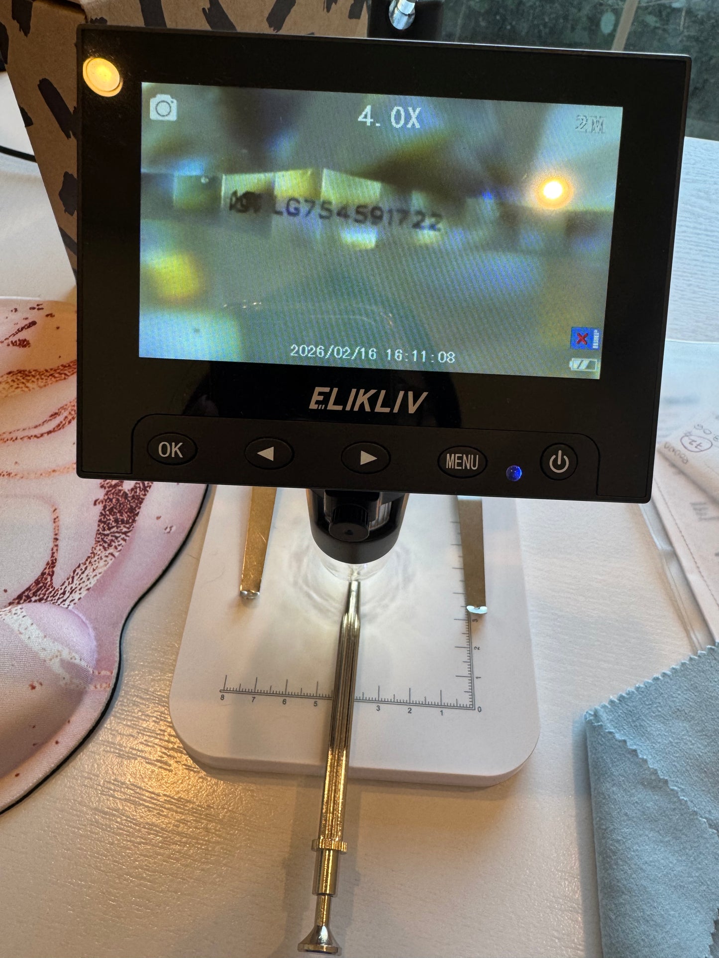 3.04 CT E VVS2 Round Lab Grown Diamond