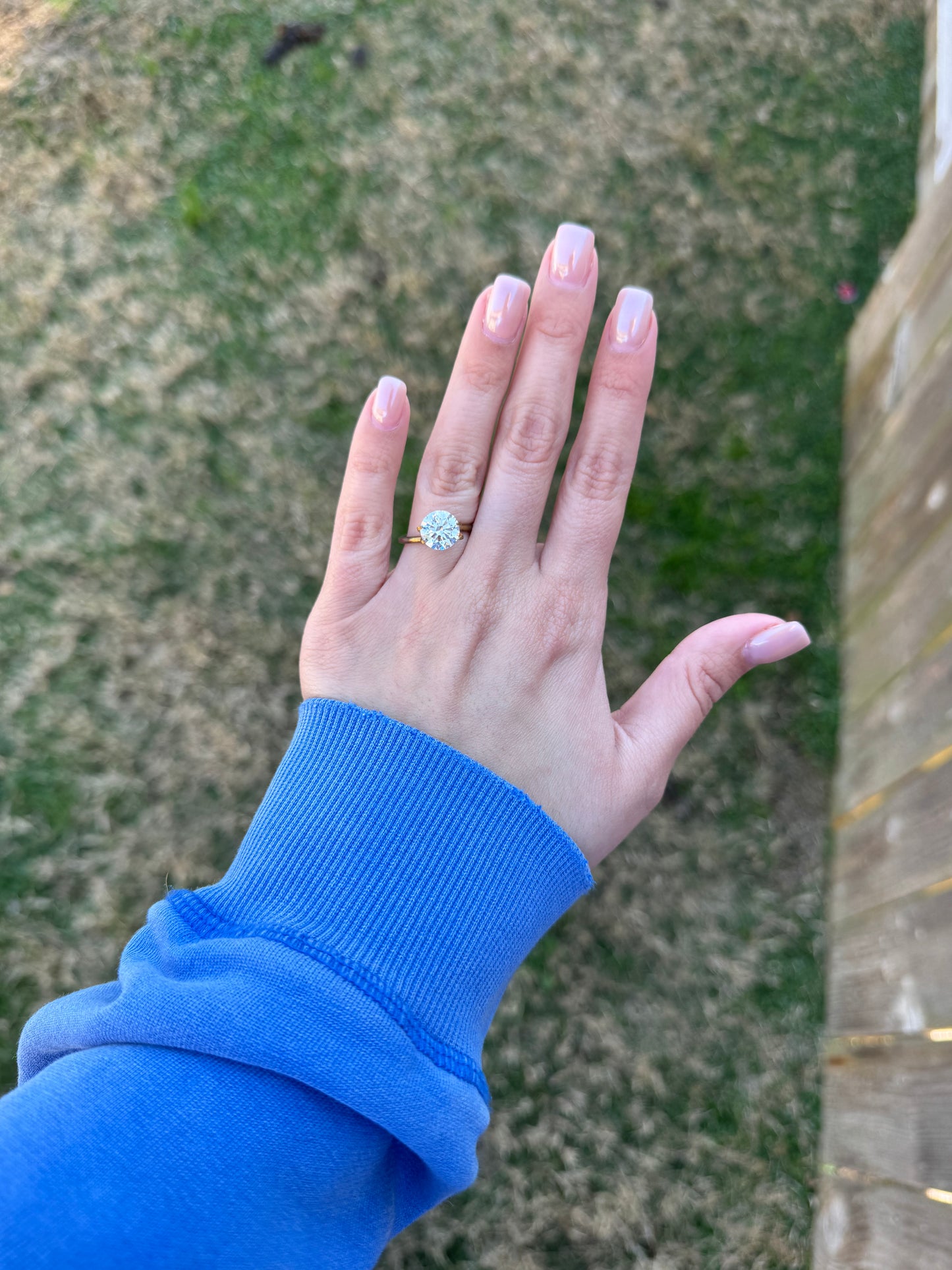 3.04 CT E VVS2 Round Lab Grown Diamond