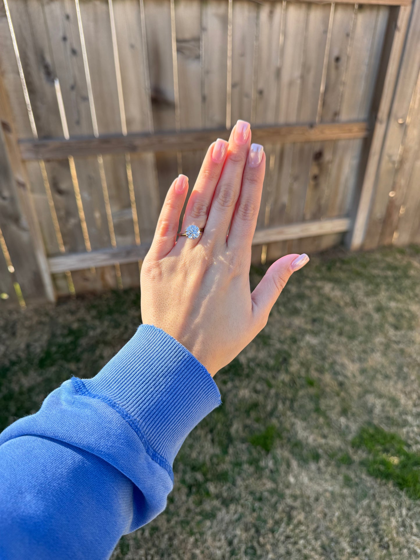 3.04 CT E VVS2 Round Lab Grown Diamond