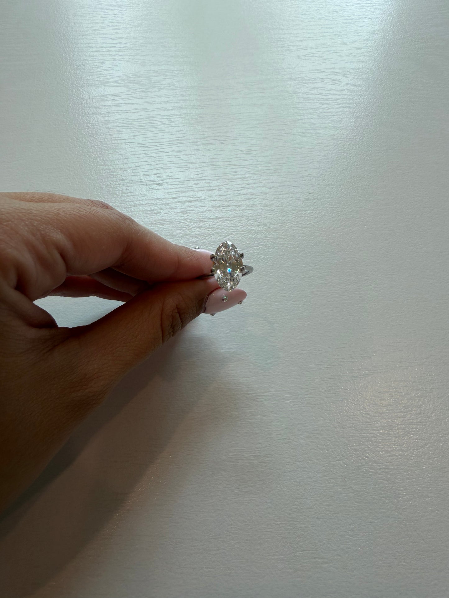 4.40 CT E VVS2 Old Mine Oval Lab Grown Diamond