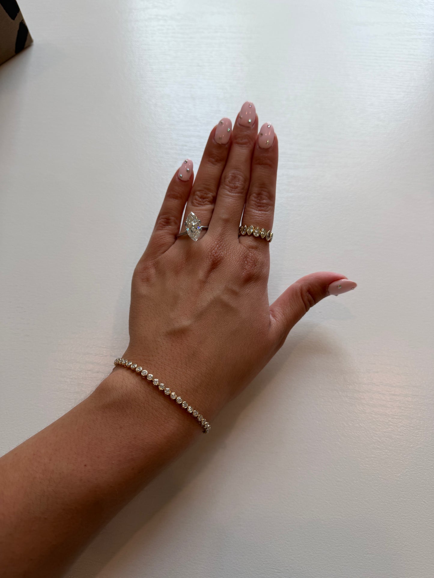 3.55 CT E VVS2 Marquise Lab Grown Diamond