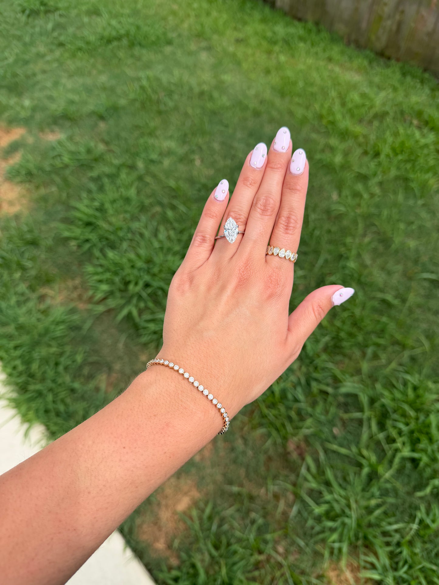 3.55 CT E VVS2 Marquise Lab Grown Diamond