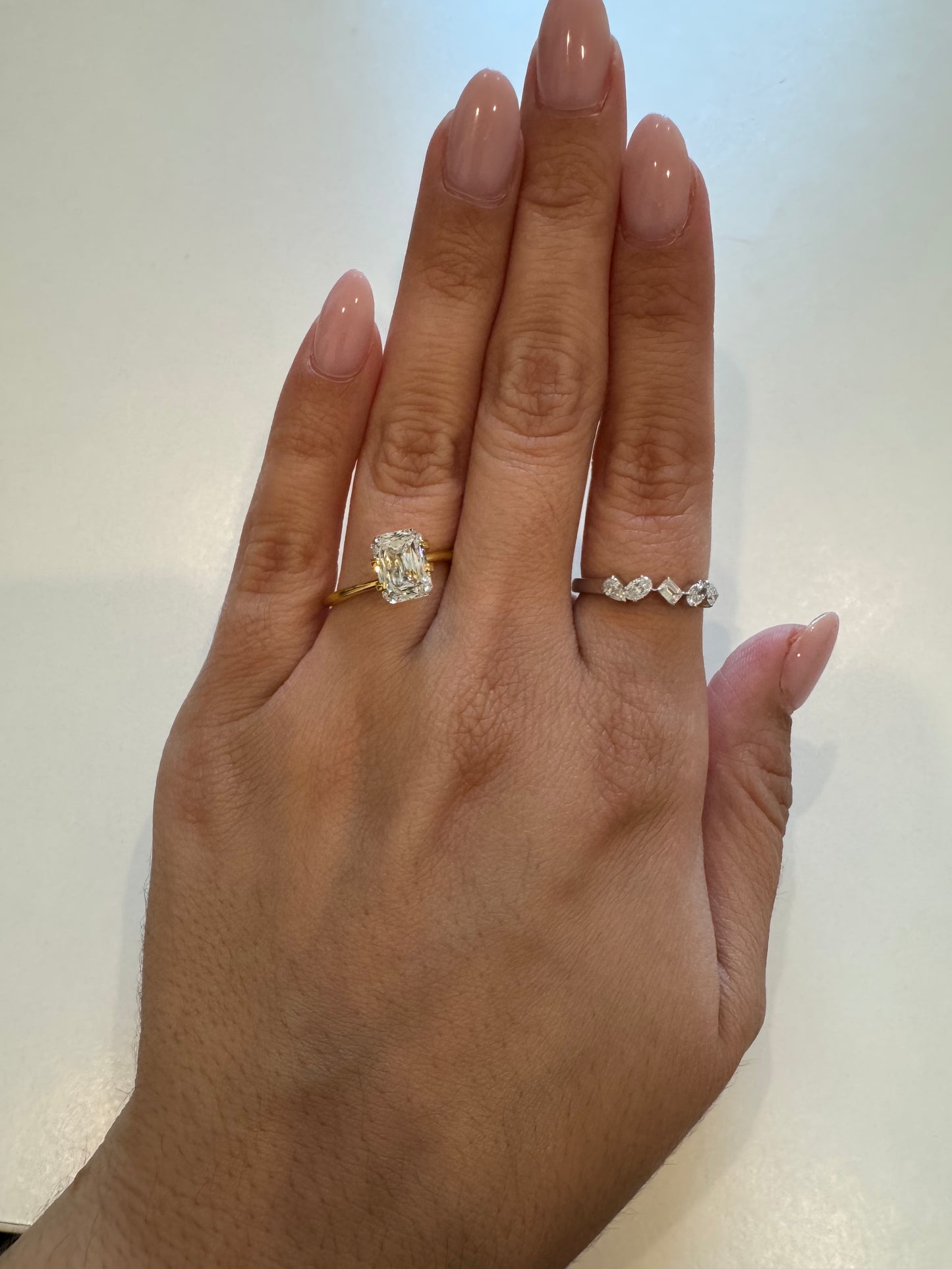 2.15 CT F VVS2 Criss Cut Lab Grown Diamond