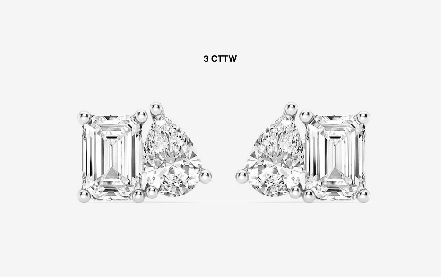 Toi Et Moi Lab Diamond Studs