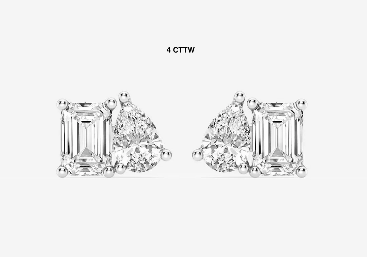 Toi Et Moi Lab Diamond Studs