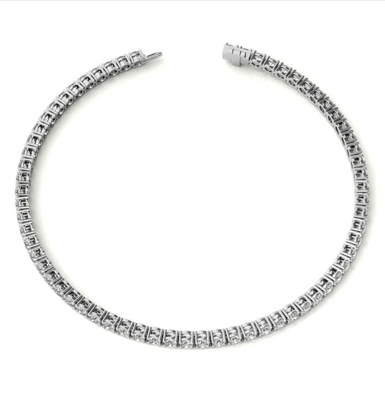 4.90 Ct 4 Prong Classic Tennis Bracelet