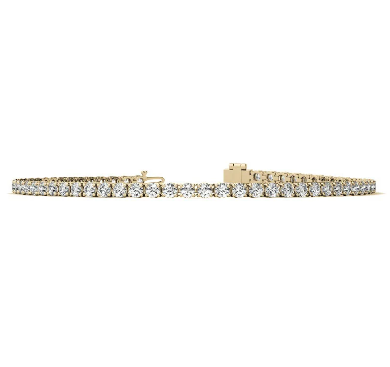 4.90 Ct 4 Prong Classic Tennis Bracelet