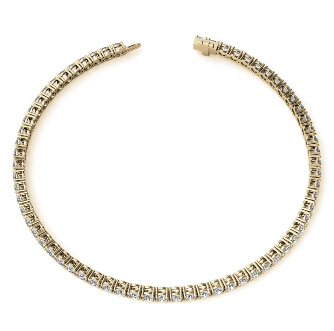 4.90 Ct 4 Prong Classic Tennis Bracelet