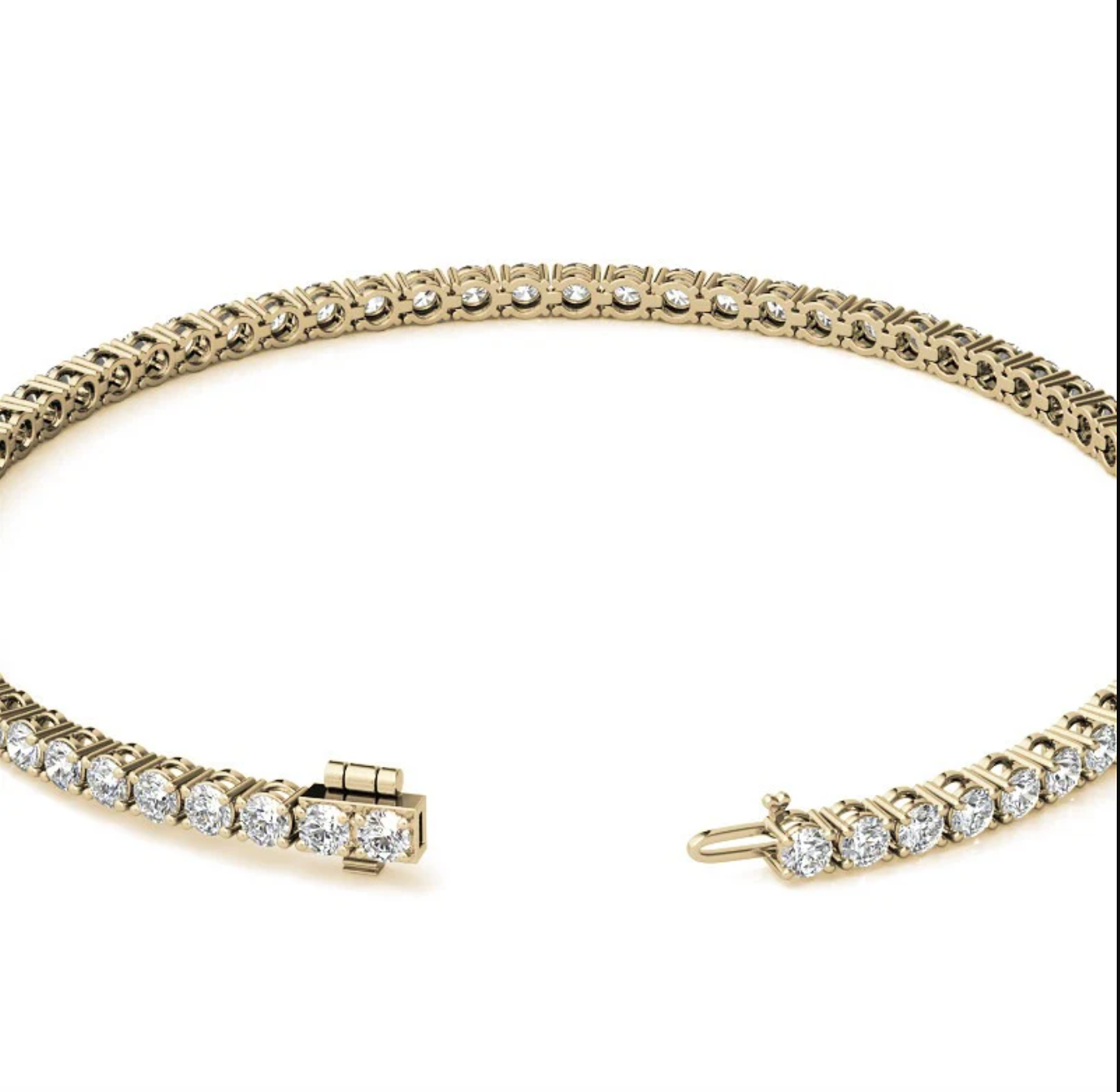 4.90 Ct 4 Prong Classic Tennis Bracelet