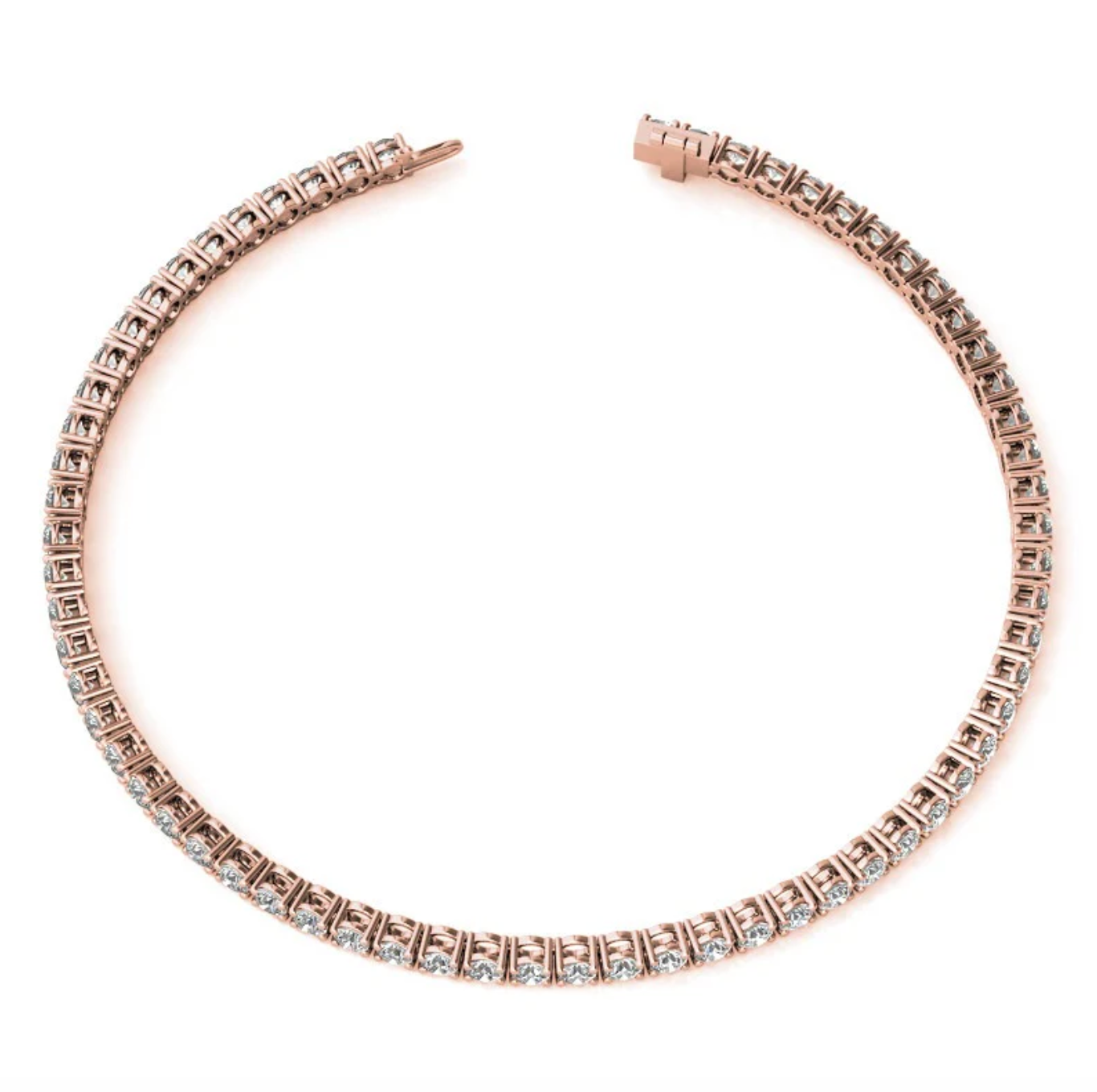 4.90 Ct 4 Prong Classic Tennis Bracelet