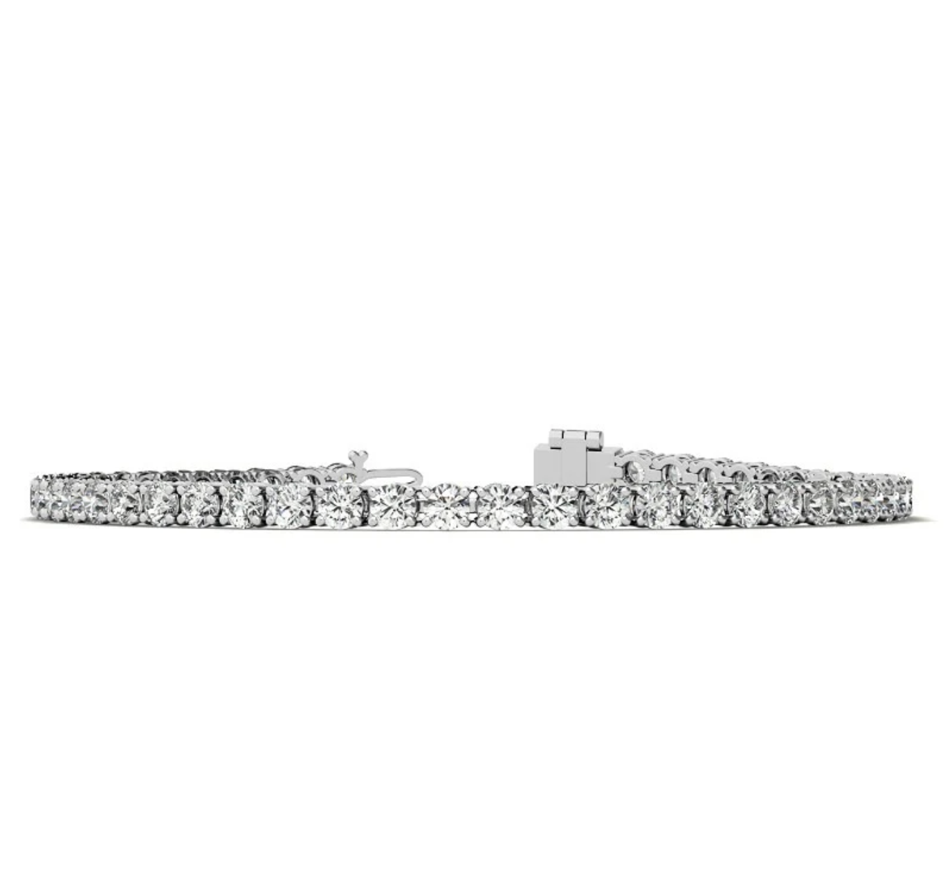 6.70 Ct 4 Prong Classic Tennis Bracelet