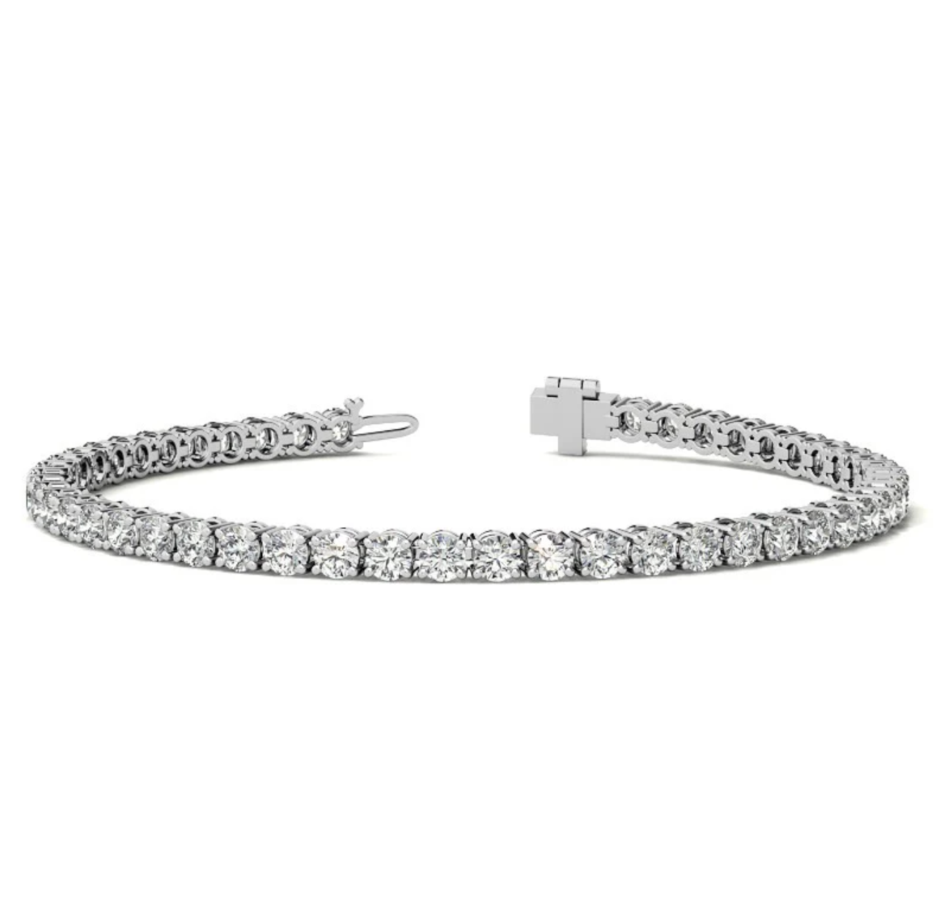 7.50 Ct 4 Prong Classic Tennis Bracelet