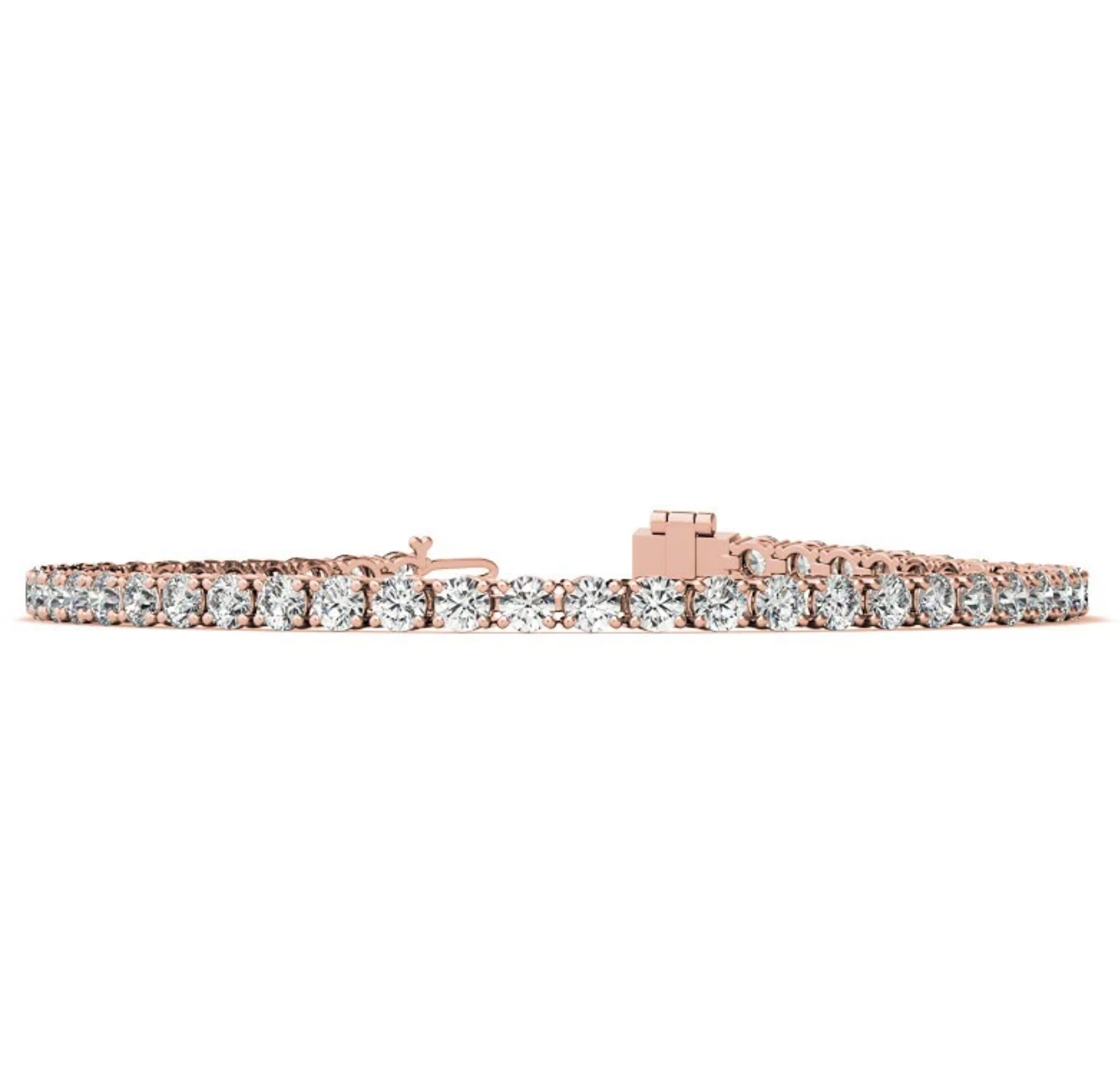 7.50 Ct 4 Prong Classic Tennis Bracelet