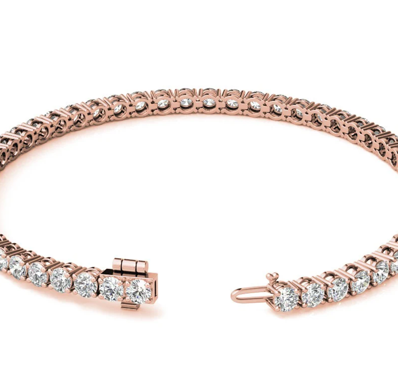 7.50 Ct 4 Prong Classic Tennis Bracelet