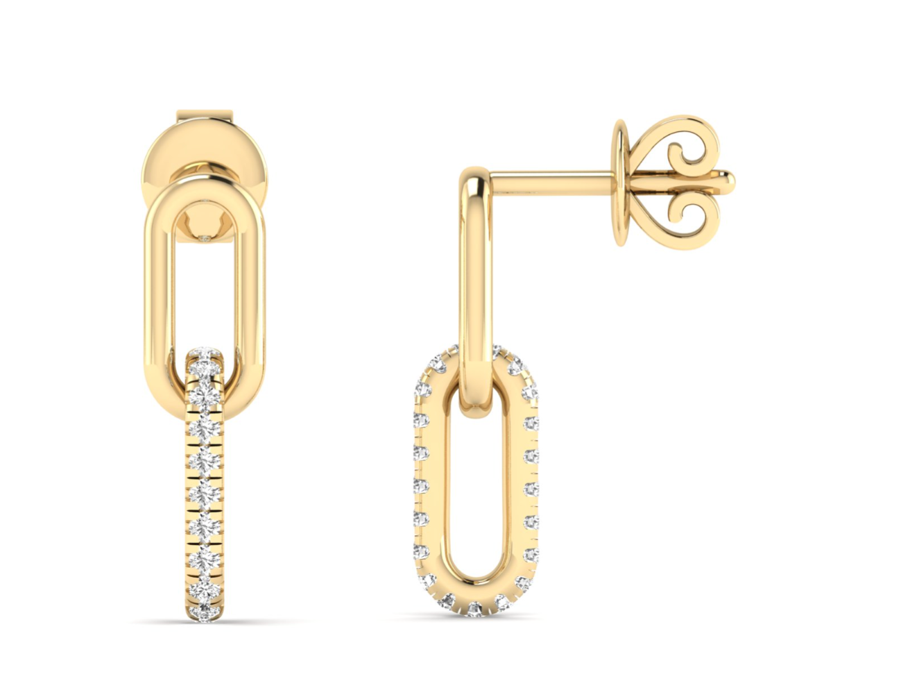 Paperclip Earrings