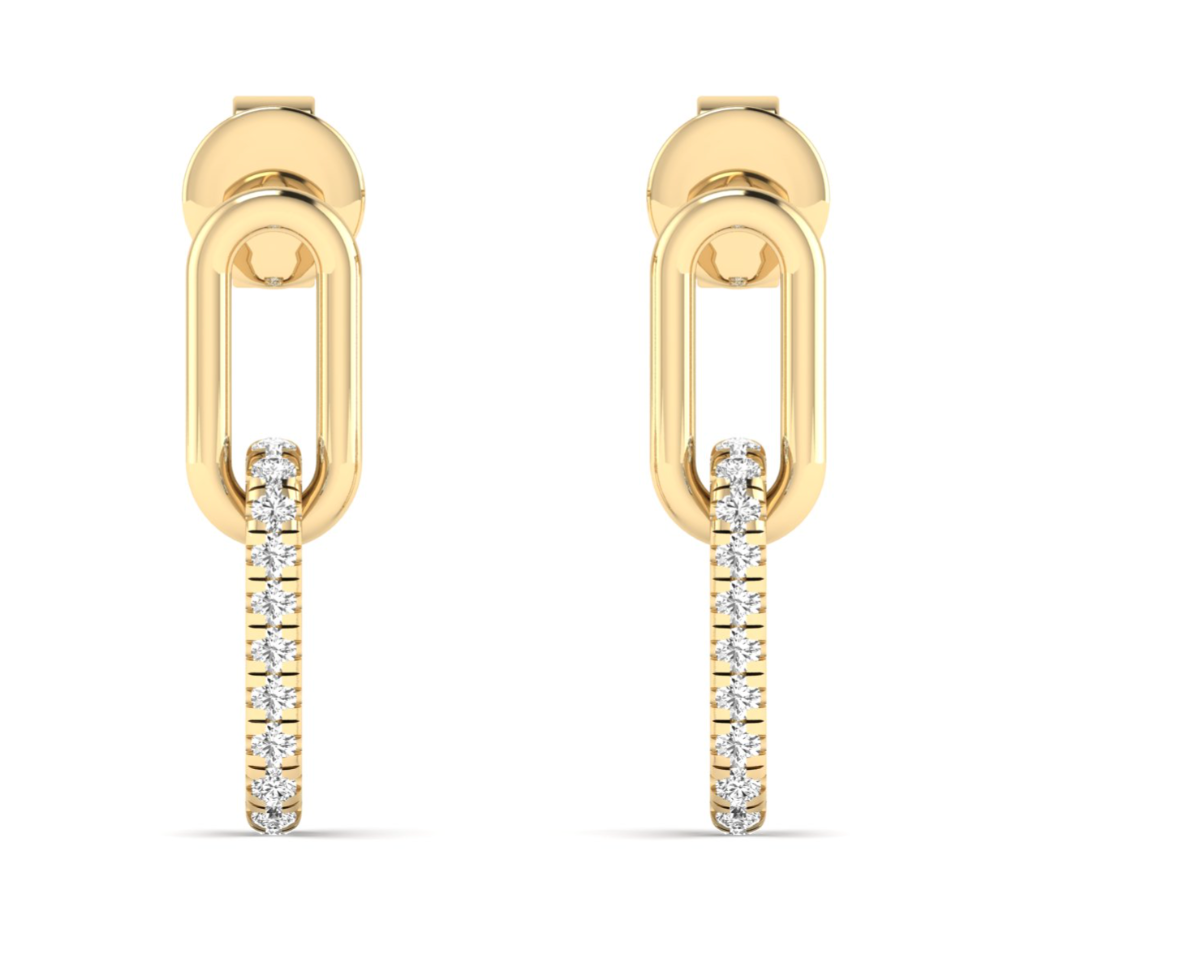 Paperclip Earrings
