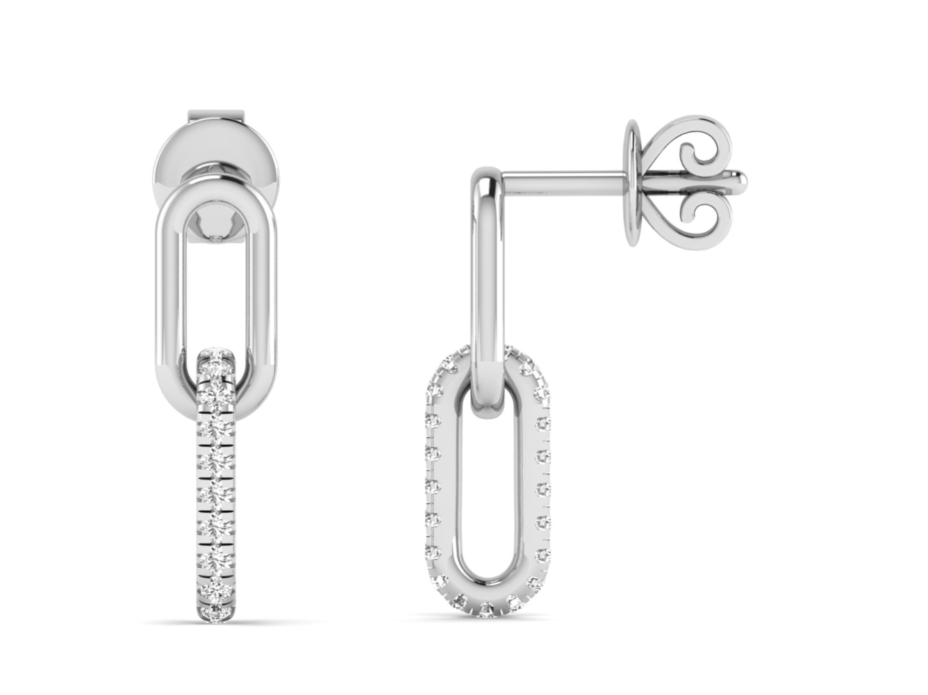 Paperclip Earrings