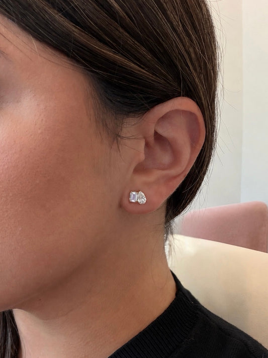 Toi Et Moi Lab Diamond Studs